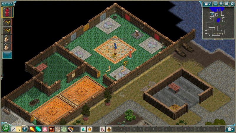 La grafica è spartana, ma le interazioni sono molte e profonde