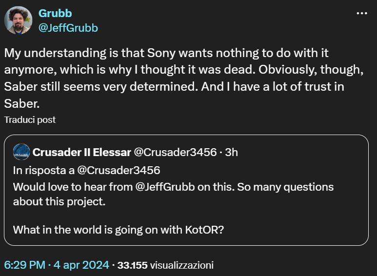 Il post di Grubb Il post di Grubb