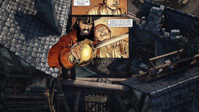 I fumetti sono l'unica parte che si salva di Flint: Treasure of Oblivion I fumetti sono l'unica parte che si salva di Flint: Treasure of Oblivion