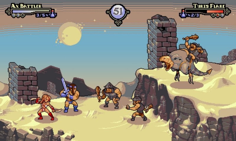 Another attempt by Secret Base to work on Golden Axe