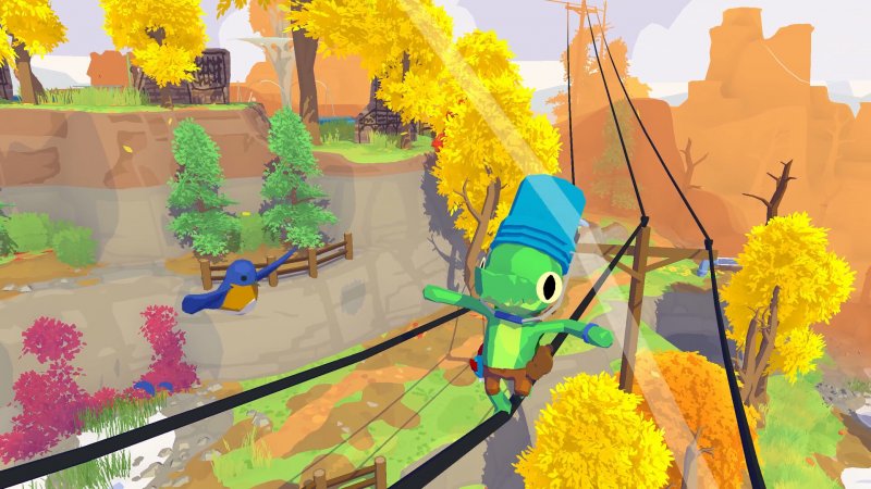 Lil Gator Game è un gioco che mette in scena le avventure di un piccolo alligatore Lil Gator Game è un gioco che mette in scena le avventure di un piccolo alligatore