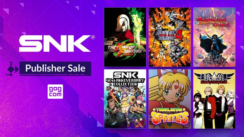 Al via i saldi di SNK su GOG
