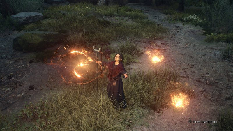 Trysha imparerà a usare la magia se le consegnerete almeno tre grimori autentici... ma forse non è un bene