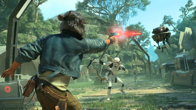 Non ci sono spade laser ma blaster quanti ne volete