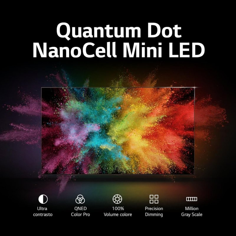 Questa smart TV sfrutta molteplici tecnologie per migliorare la qualità visiva