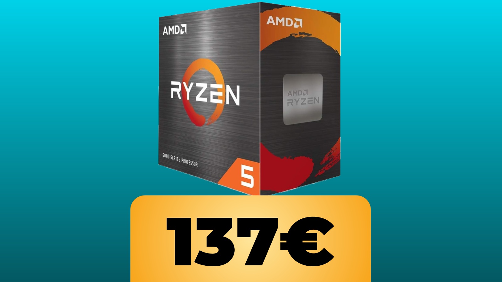 La CPU AMD Ryzen 5 5600X è ora al prezzo minimo storico su Amazon