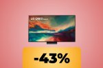La smart TV LG QNED Mini LED da 86 pollici è al prezzo minimo storico su Amazon - Notizia