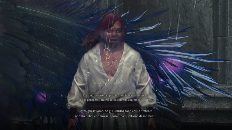 Scattate uno screenshot dell'illusione mostratavi dalla Sfinge all'inizio della prova Scattate uno screenshot dell'illusione mostratavi dalla Sfinge all'inizio della prova