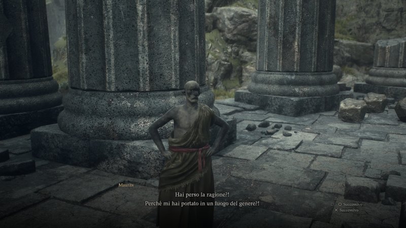 La sfida non consiste nel portare l'anfora a Maurits, bensì il contrario La sfida non consiste nel portare l'anfora a Maurits, bensì il contrario