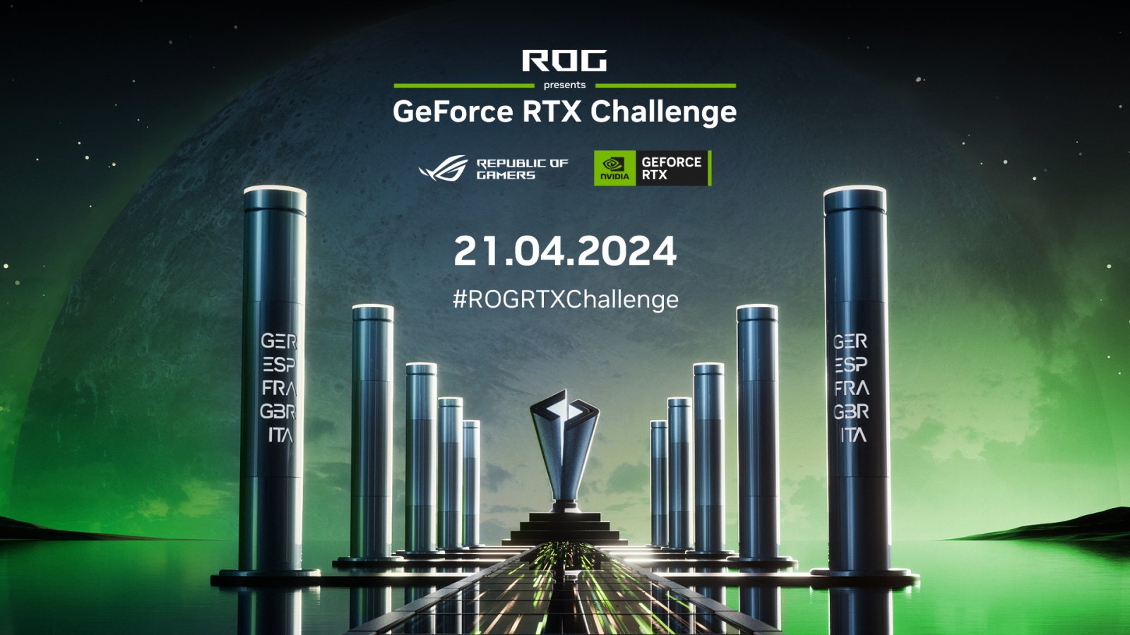 NVIDIA e ASUS ROG presentano la GeForce RTX Challenge, ecco tutti i dettagli