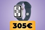 Apple Watch SE (2ª gen, 2023) GPS + Cellular da 40mm in sconto al prezzo minimo su Amazon - Notizia
