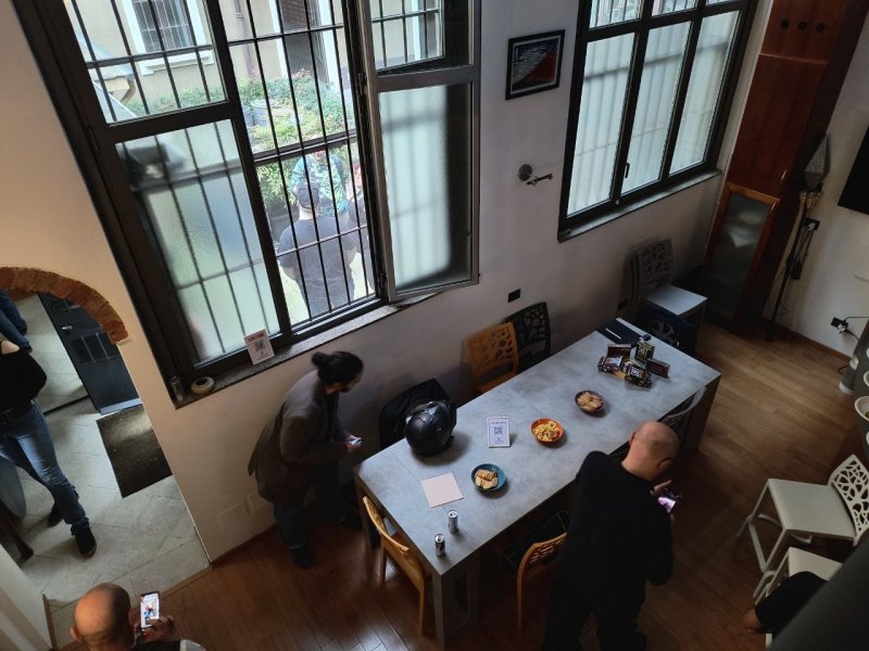 L'ampia cucina della Nacon House