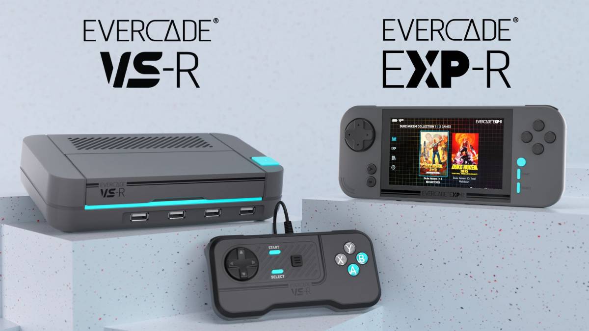 Evercade EXP-R and VS-R announced: the new portable retro console costs ...