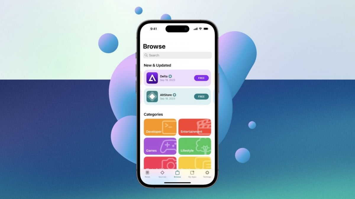 AltStore PAL, the first third-party app store available on iPhone
