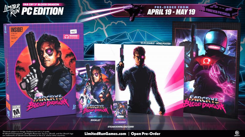 La versione fisica di Far Cry 3 Blood Dragon per PC