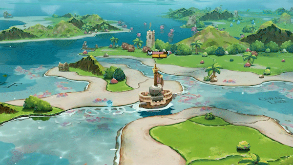 La nave di Cat Quest 3 permette di muoversi tra le isole per poi scendere a piedi La nave di Cat Quest 3 permette di muoversi tra le isole per poi scendere a piedi