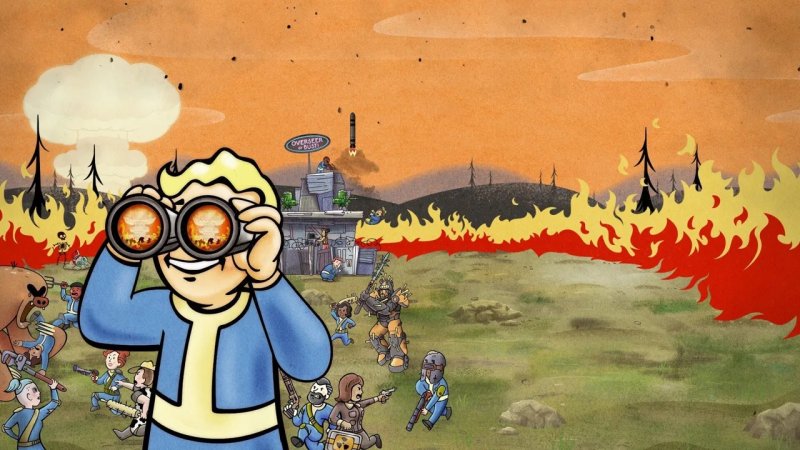 Le caveau 51 est le prétexte narratif du mode Battle Royale Hiver nucléaire introduit dans Fallout 76