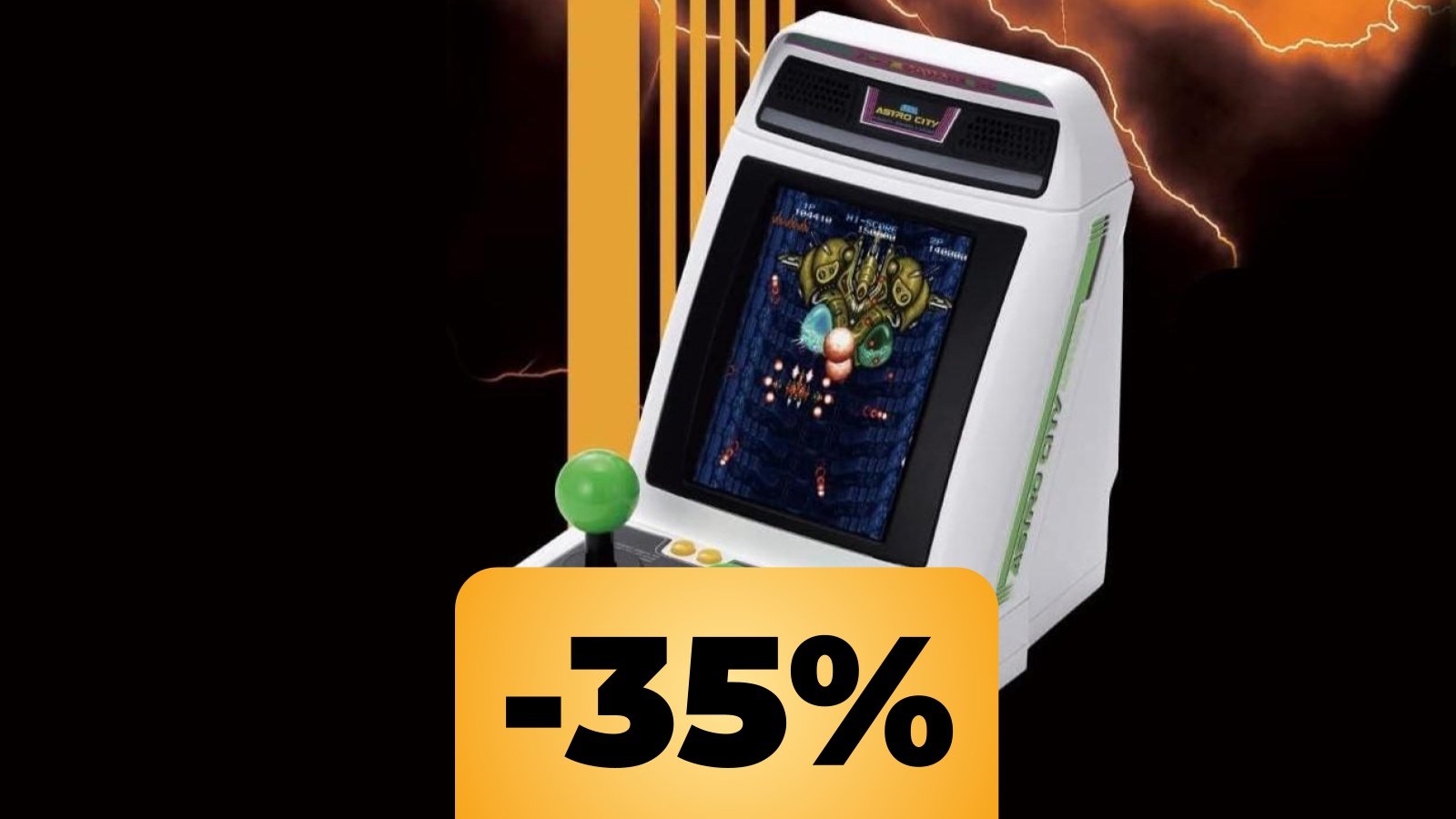 SEGA Astro City Mini V: miniconsole con 22 giochi in sconto al prezzo minimo su Amazon