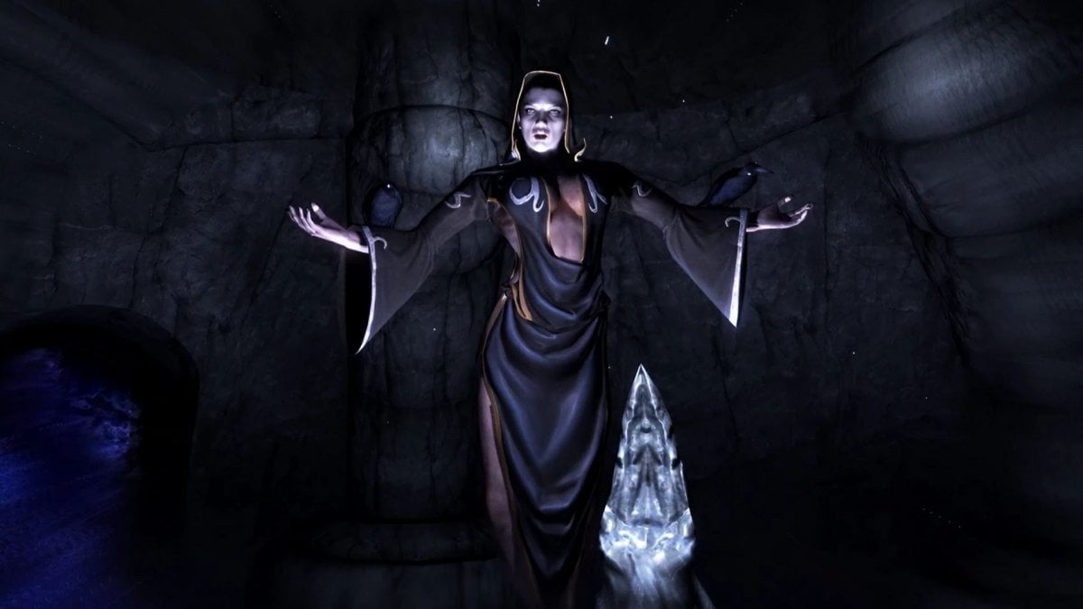 The Elder Scrolls V: Skyrim, Nocturnal cosplay from Lada Lyumos is, uh, nocturnal