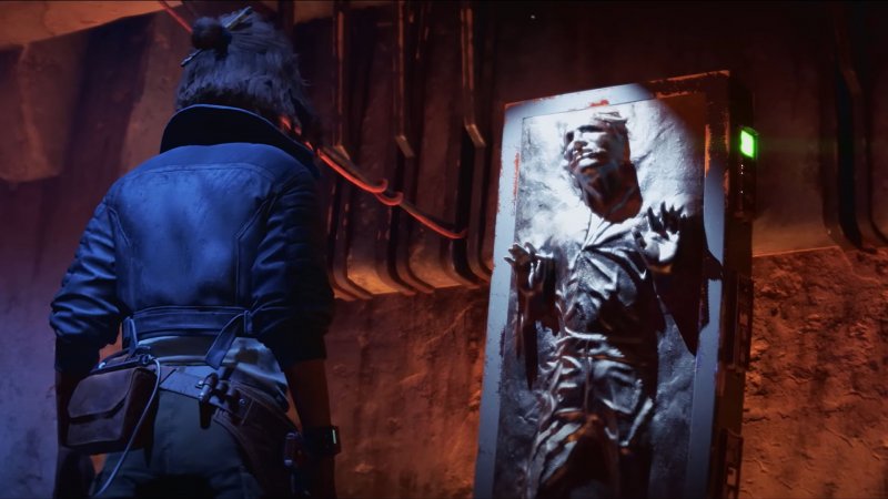 Kay 'incontra' Han in Star Wars Outlaws Kay 'incontra' Han in Star Wars Outlaws