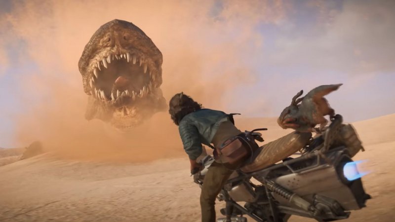 Corse sugli speeder e vermi giganti non mancheranno in Star Wars Outlaws