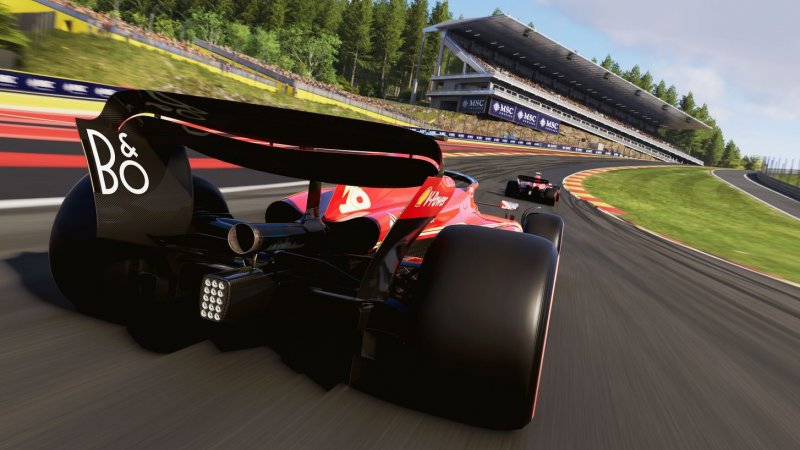 La leggendaria Eau Rouge di SPA in F1 24