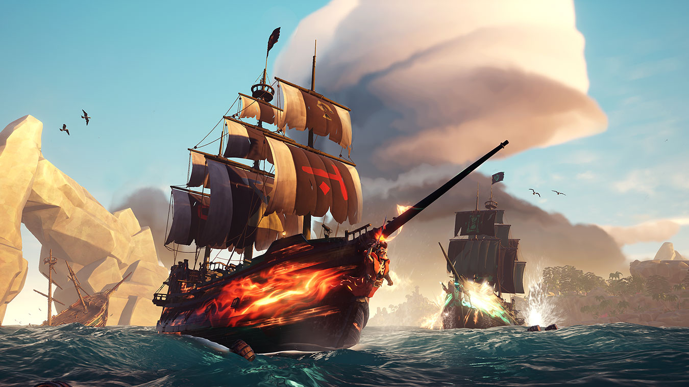 Sea of Thieves su PS5 mostra alcune differenze rispetto a Xbox, per Digital Foundry