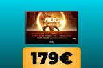 Monitor portatile da gaming AOC da 16 pollici in 1080p/144 Hz al prezzo minimo su Amazon - Notizia