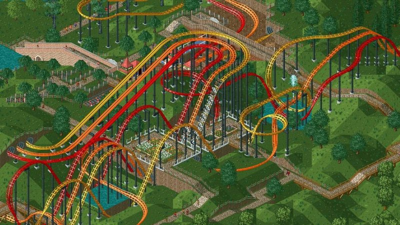 Probabilmente RollerCoaster Tycoon - assieme ad Age of Empires - fu la più grande hit inclusa in una confezione