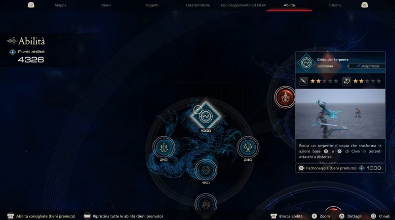 Le abilità di Leviatano sono interamente ricamate attorno al combattimento dalla distanza Le abilità di Leviatano sono interamente ricamate attorno al combattimento dalla distanza