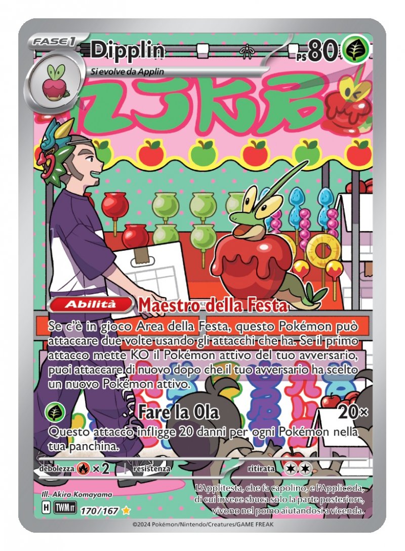 Dipplin, la carta in arrivo nel GCC Pokémon Dipplin, la carta in arrivo nel GCC Pokémon