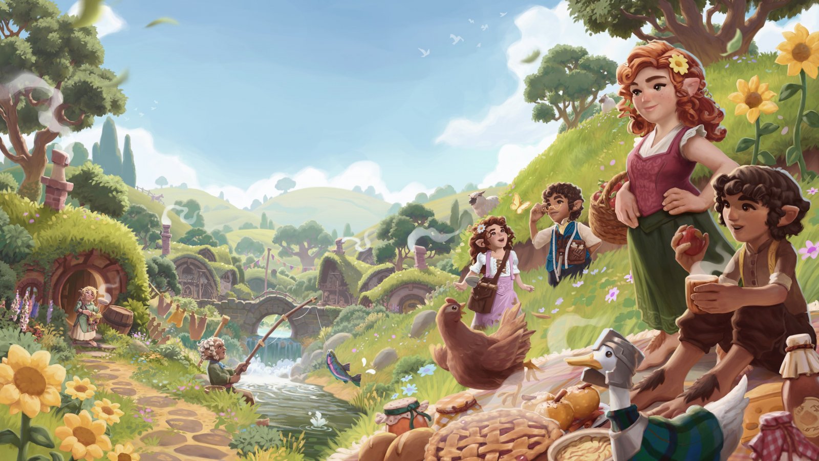 Un gameplay trailer di Tales of the Shire svela nuovi dettagli sul simulatore di vita del Signore degli Anelli