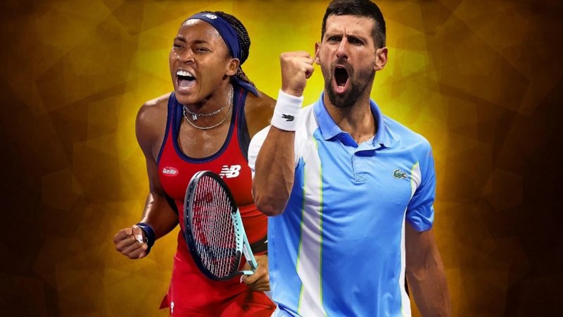 Djokovic e Coco sulla copertina di Tiebreak