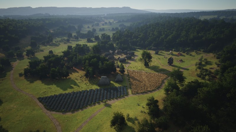 Con le strade utilizzati come contorni momentanei potrete dare ogni forma ai vostri lotti agricoli e residenziali