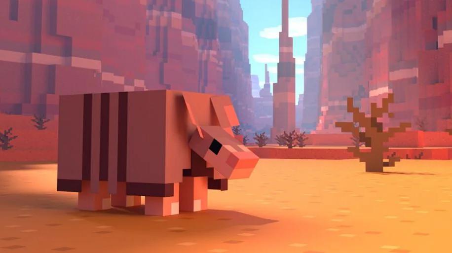 Minecraft: nuovo update disponibile con Armadillo, diverse varianti di lupo e armature