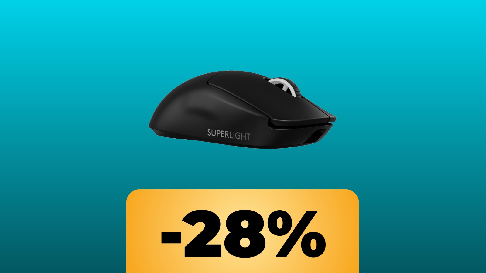 Il mouse Logitech G PRO X SUPERLIGHT 2 LIGHTSPEED è al prezzo minimo storico su Amazon