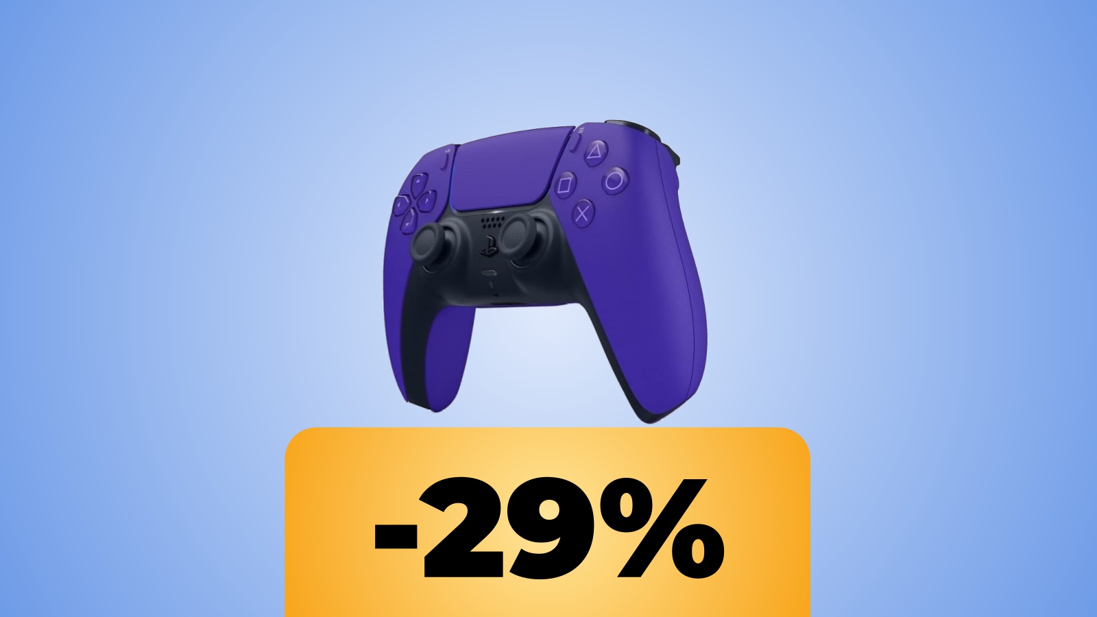 DualSense di PS5 di colore Galactic Purple in sconto su Amazon