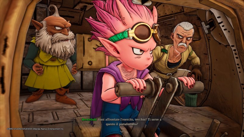 Thief, Beelzebub e Rao viaggiano insieme in Sand Land Thief, Beelzebub e Rao viaggiano insieme in Sand Land