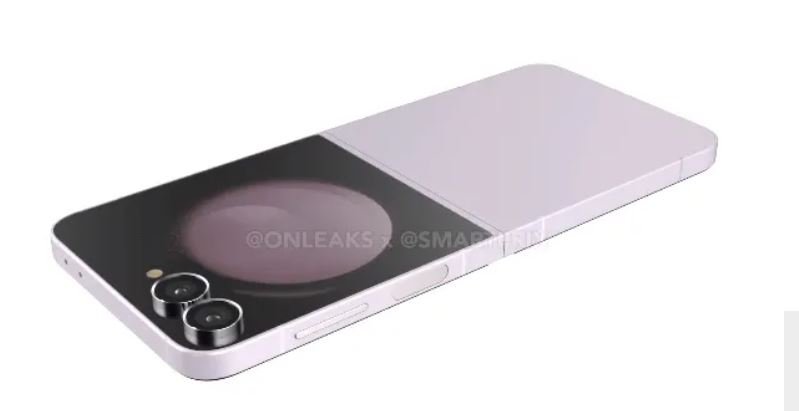 Galaxy Z Flip 6 in Lavender color