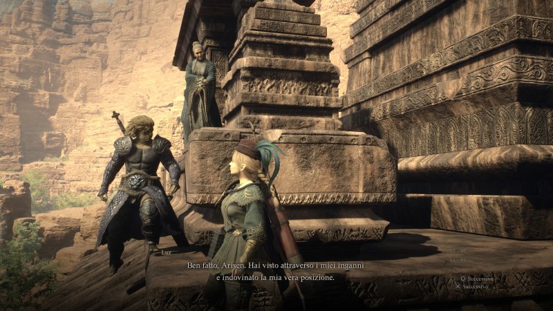 La vera Luz si trova sul tetto del santuario. Trovatela e vi insegnerà l'Illusione del Drago