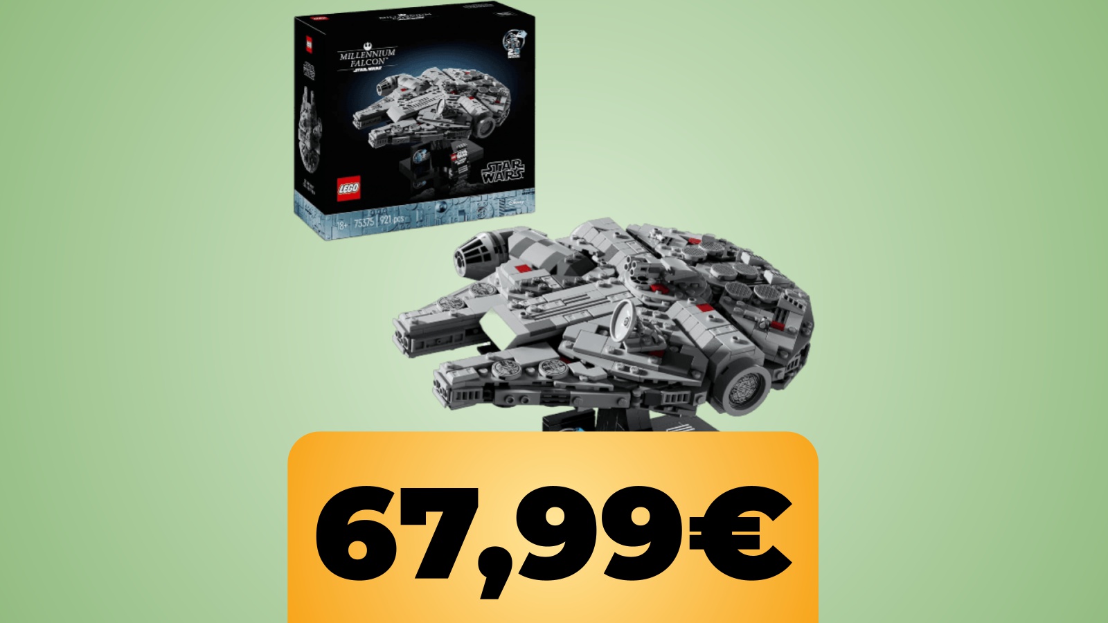 Il set LEGO Star Wars Millennium Falcon è in sconto su Amazon Italia al minimo storico