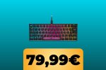 La tastiera da gaming Corsair K65 RGB MINI 60% è al prezzo minimo storico su Amazon - Notizia