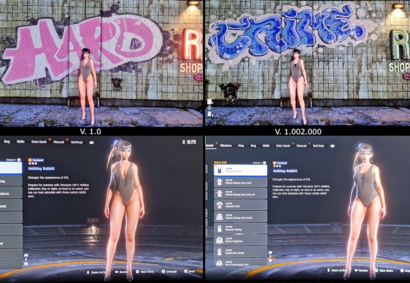 Il costume in questione di Stellar Blade più criticato per le censure