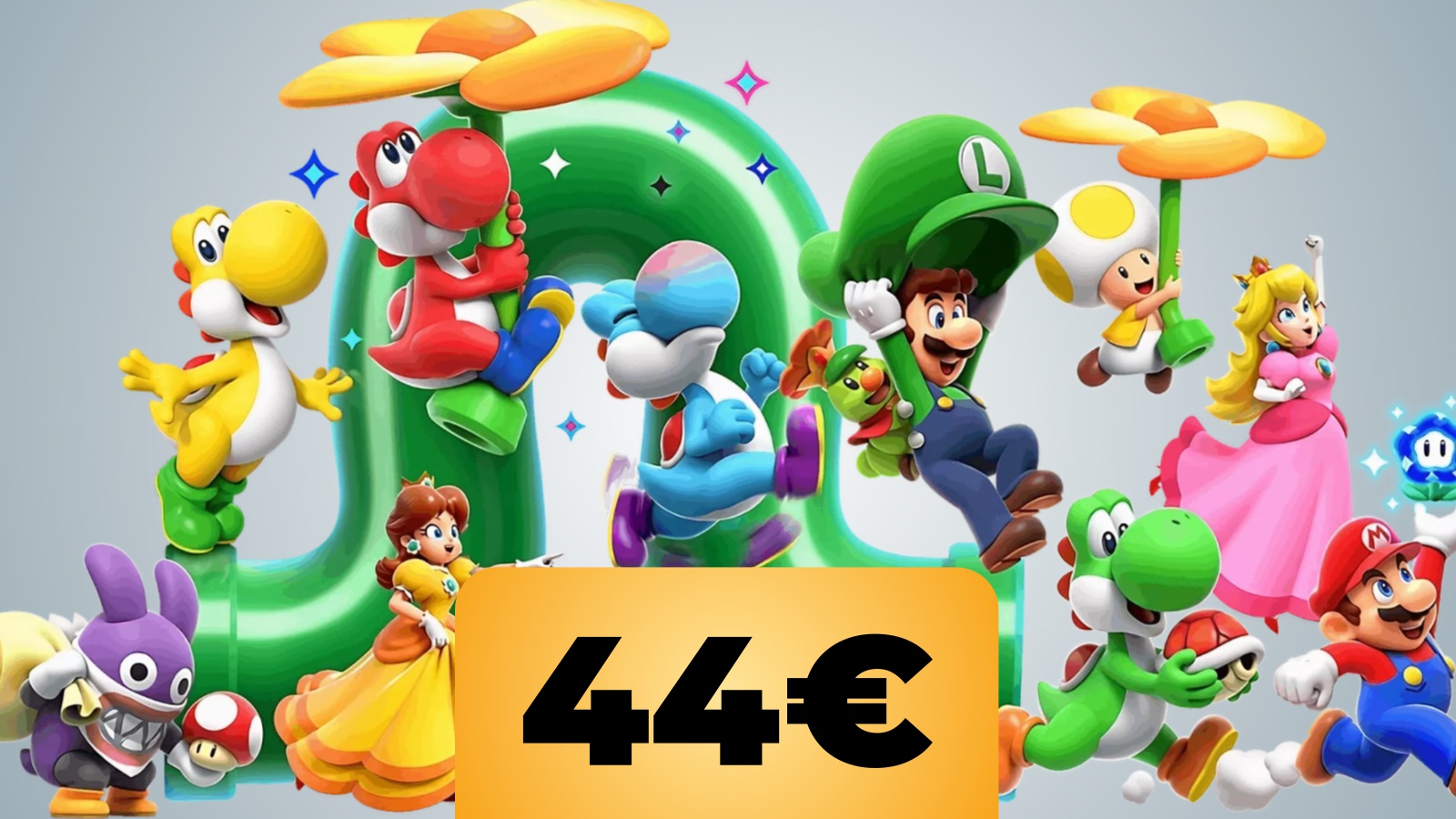 Super Mario Bros. Wonder è al prezzo minimo storico su Amazon Italia