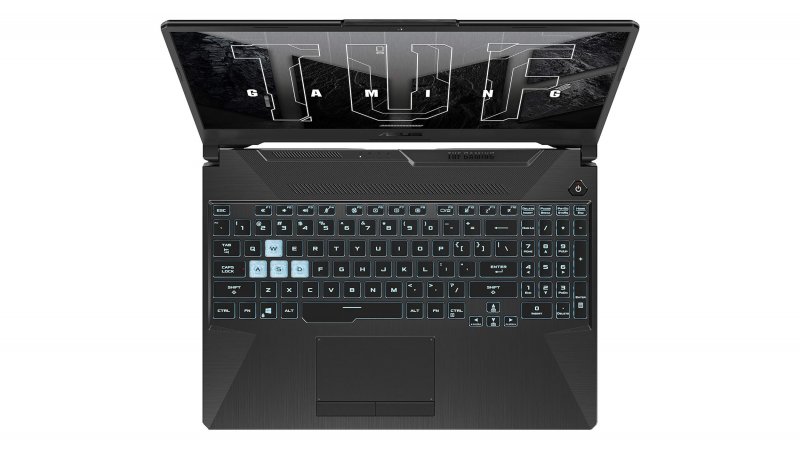 La visuale dall'alto per il computer da gaming di Asus