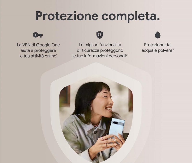 Questo smartphone garantisce più livelli di protezione Questo smartphone garantisce più livelli di protezione