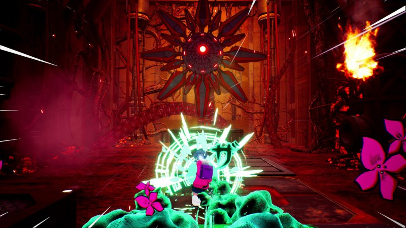 La battaglia con il boss che ci è stata mostrata ha impegnato soprattutto le doti di schivata di Valah