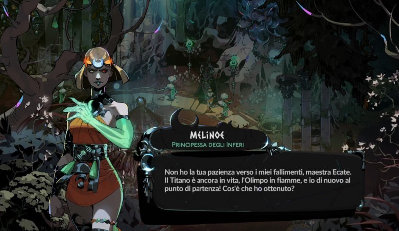 Melinoe, strega e principessa immortale dell'oltretomba, è addestrata da Ecate per abbattere Crono