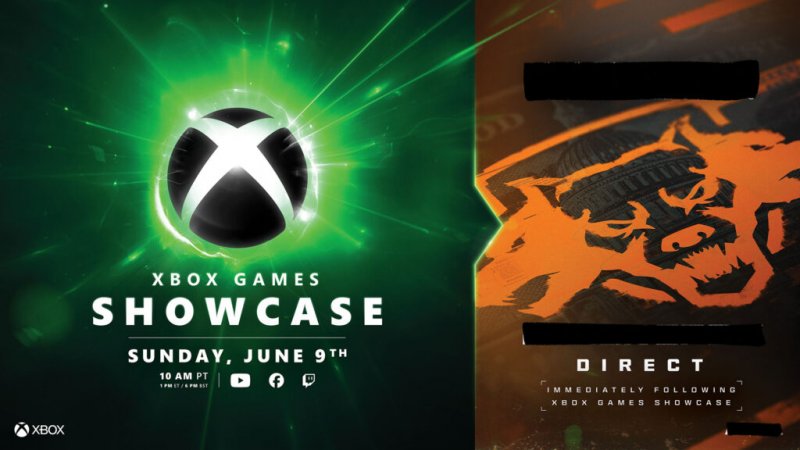 La locandina dell'Xbox Games Showcase
