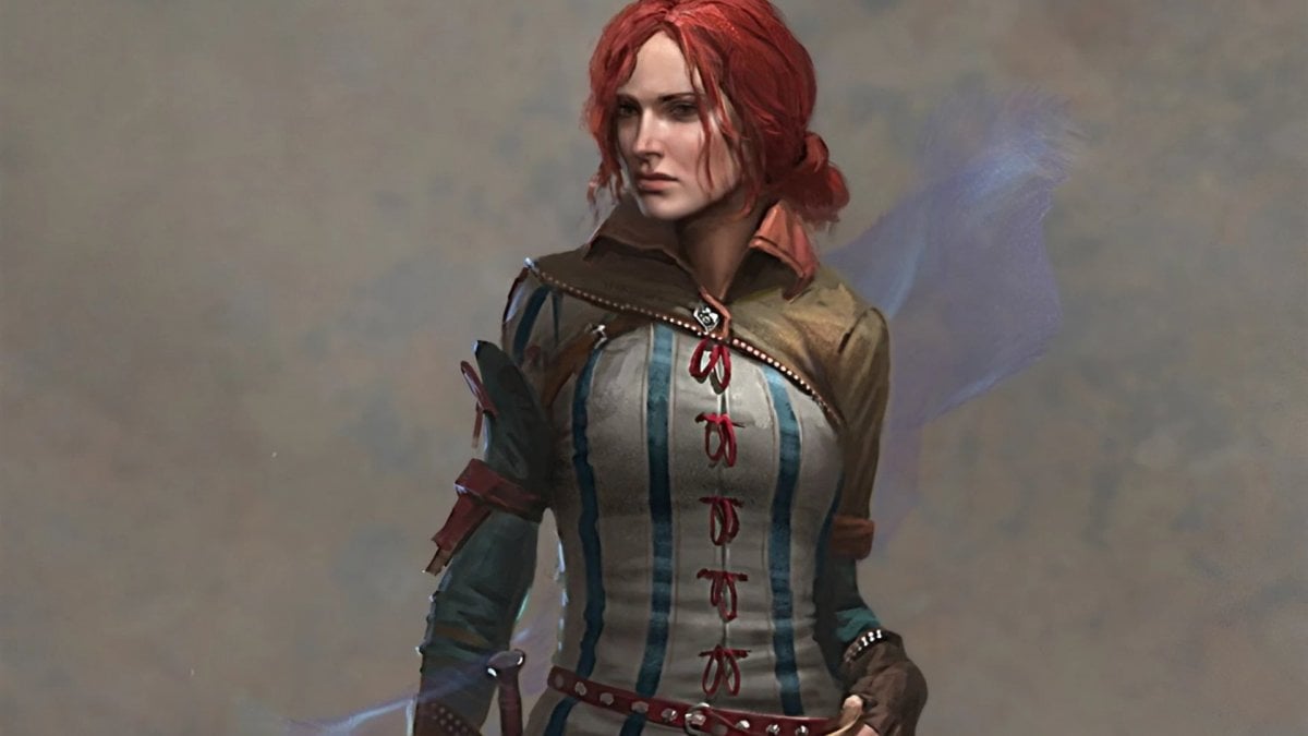 巫師，Triss Merigold的角色扮演Toriealis的角色扮演使我們想起了女巫的外觀